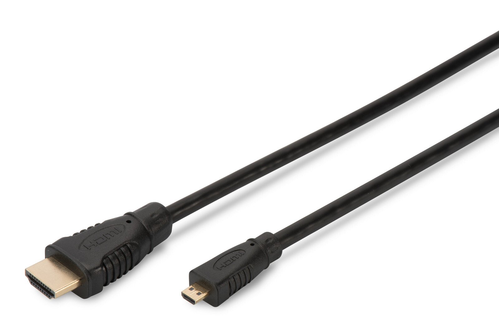 ASSMANN Electronic AK-330109-020-S HDMI кабель 2 m HDMI Тип D (Микро) HDMI Тип A (Стандарт) Черный
