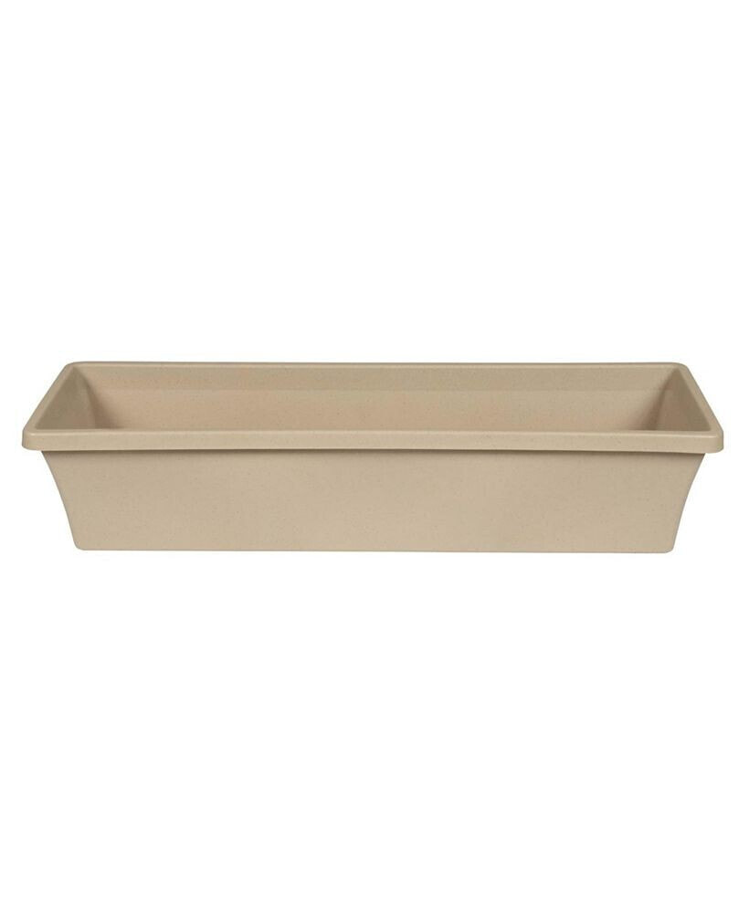 Living TRB3035 Window Box Planter, Taupe - 30 inches