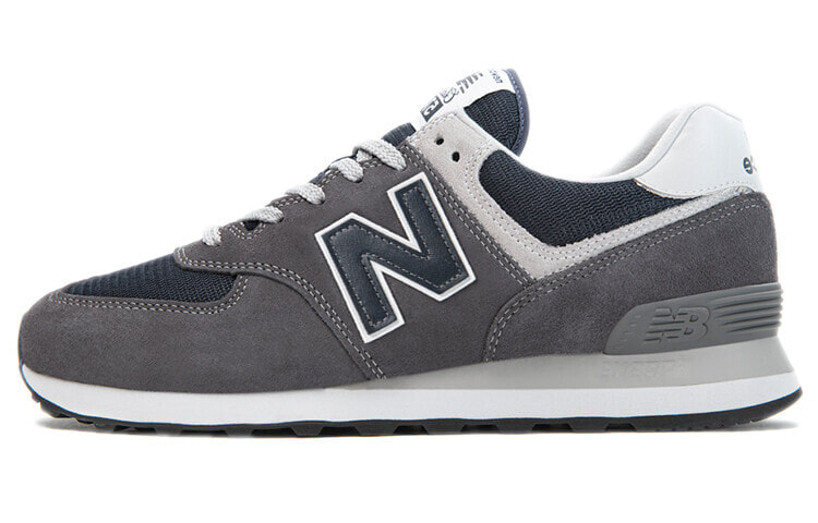 New Balance NB 574 复古休闲 低帮 跑步鞋 男女同款 烟灰 / Кроссовки New Balance NB 574 ML574EI2