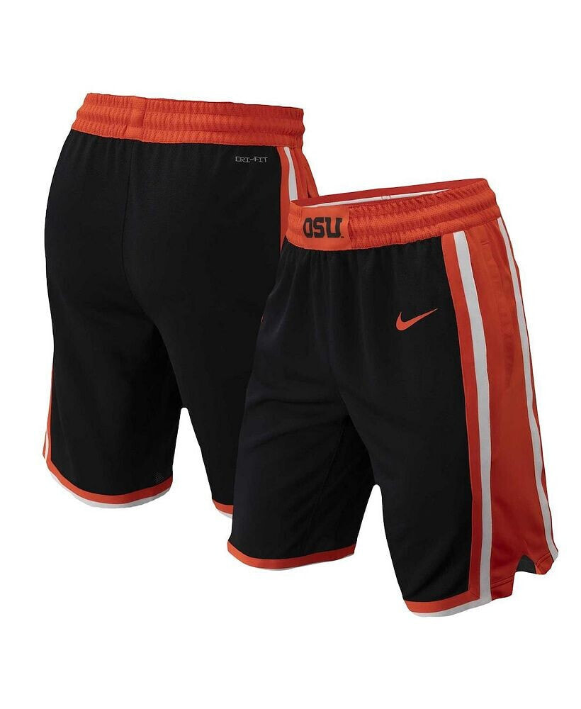 Nike men's Black Oregon State Beavers Replica Performance Basketball Shorts