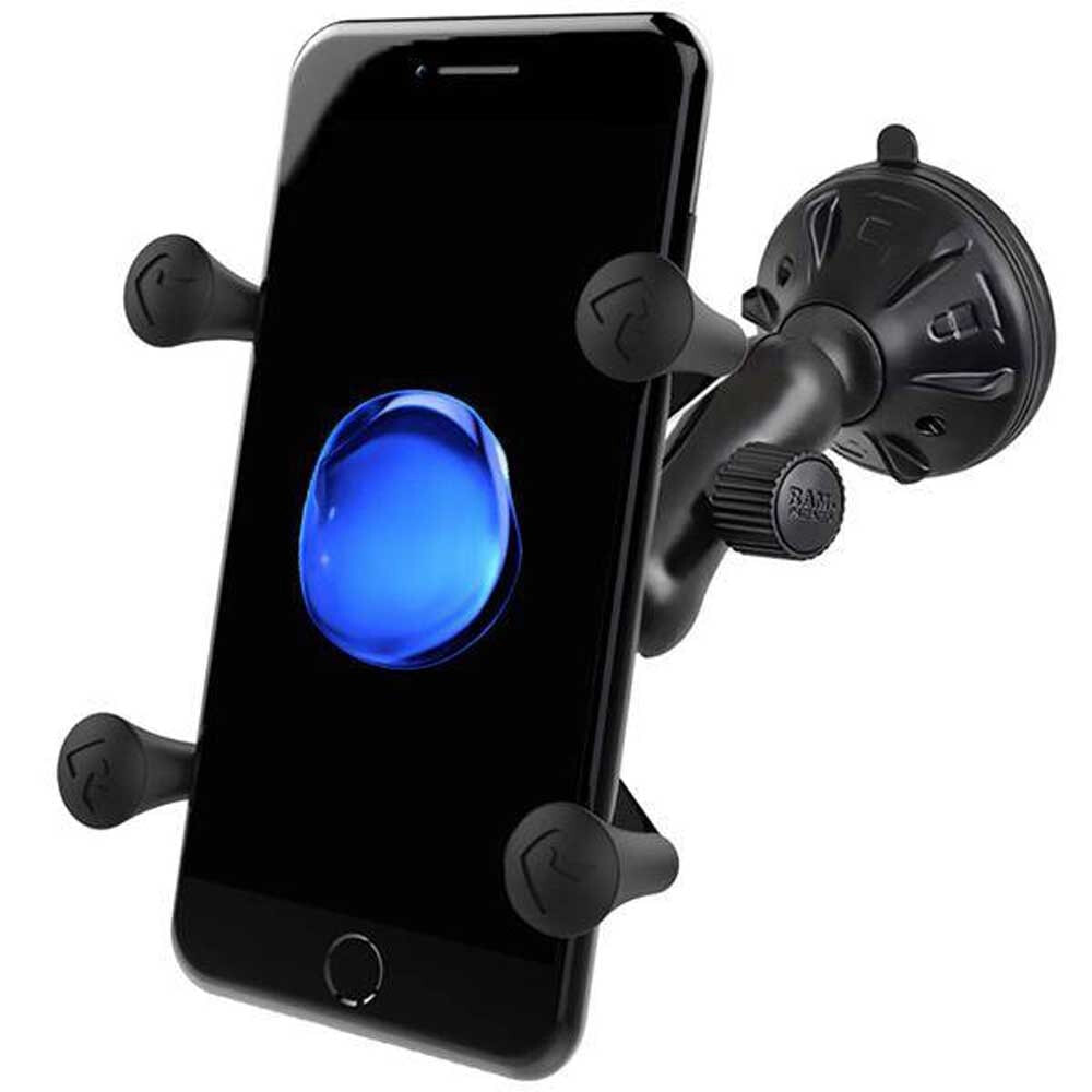 RAM MOUNTS Twist-Lock™ X-Grip® Phone Mount Low Profile Suction Base