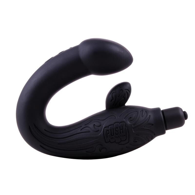 Вибратор CHISA Prostatic Masager Silicone 29 cm Black