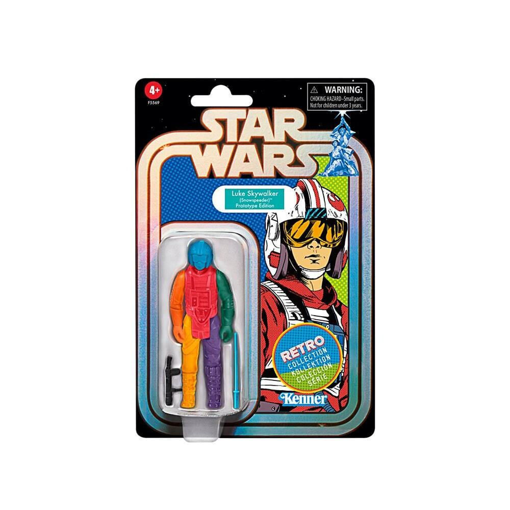 STAR WARS Luke Skywalker Snowspeeder Prototype Edition Random Colour Retro Collection Figure