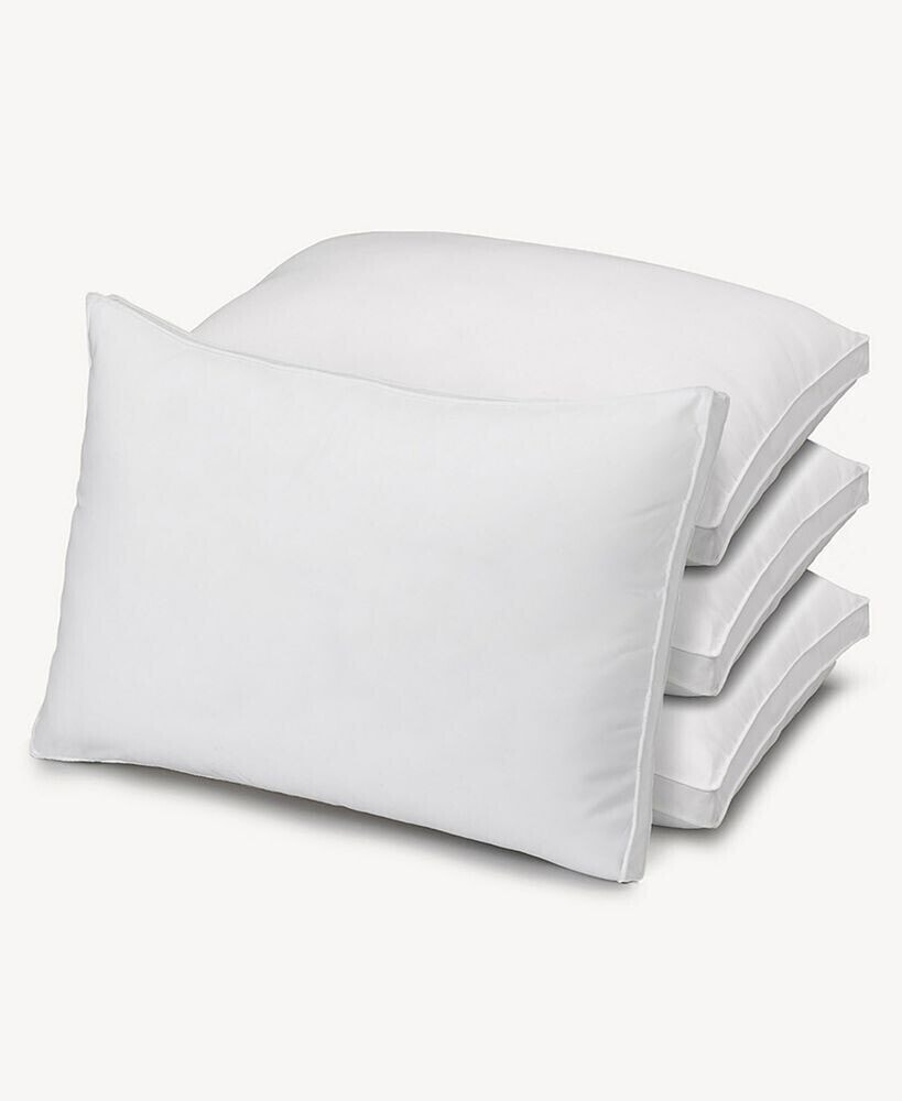 Ella Jayne gussetted Soft Plush Down Alternative Stomach Sleeper Pillow, King - Set of 4