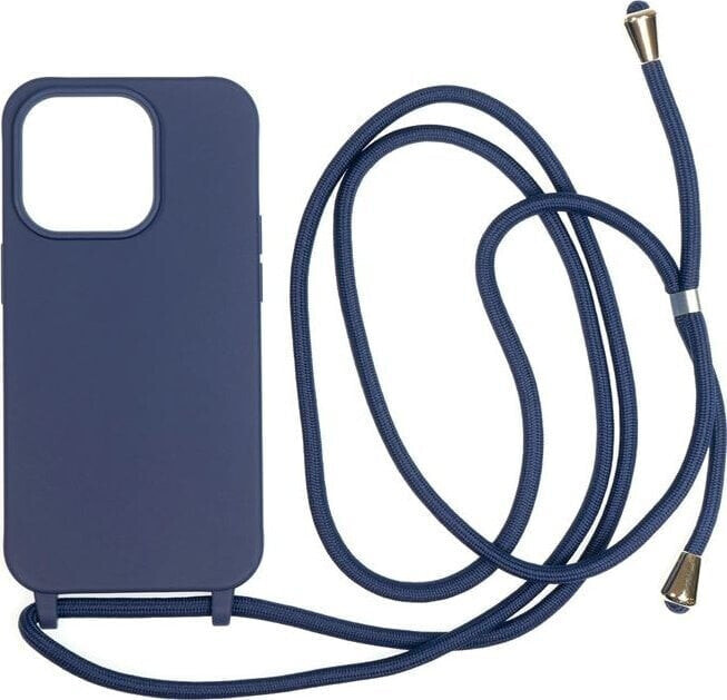 MOBILE ORIGIN Lanyard Case - Etui ze smyczą, blue do iPhone 14 Pro