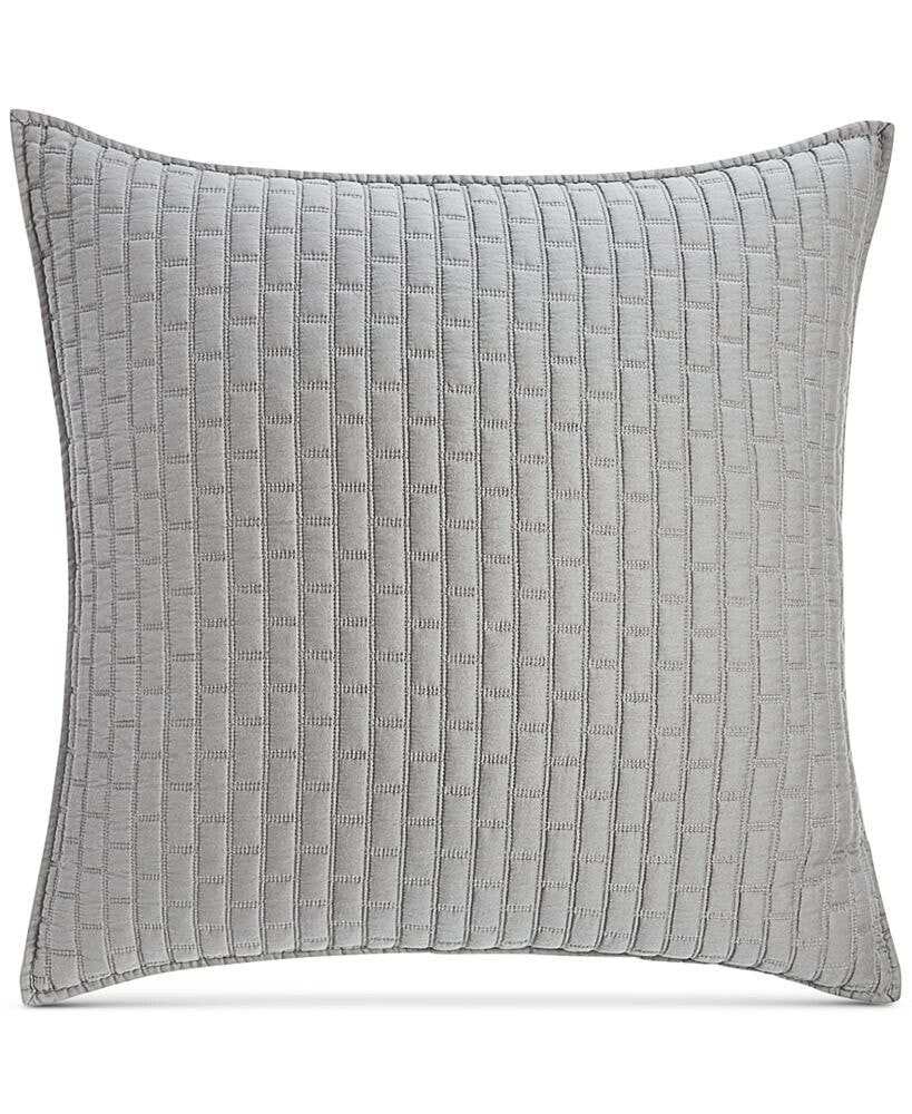 Hotel Collection cLOSEOUT! Composite Geometric Sham, Standard, Created for Macy's