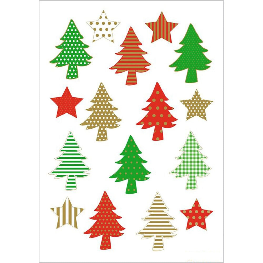 BANDAI Sticker Decor Oh Christmas Tree