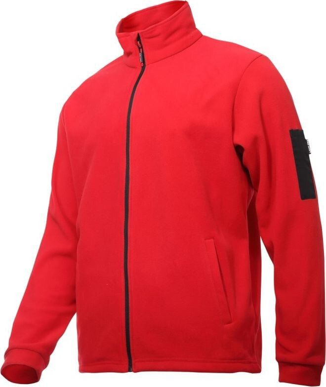 Lahti Pro fleece jacket red, "S" (L4012101)