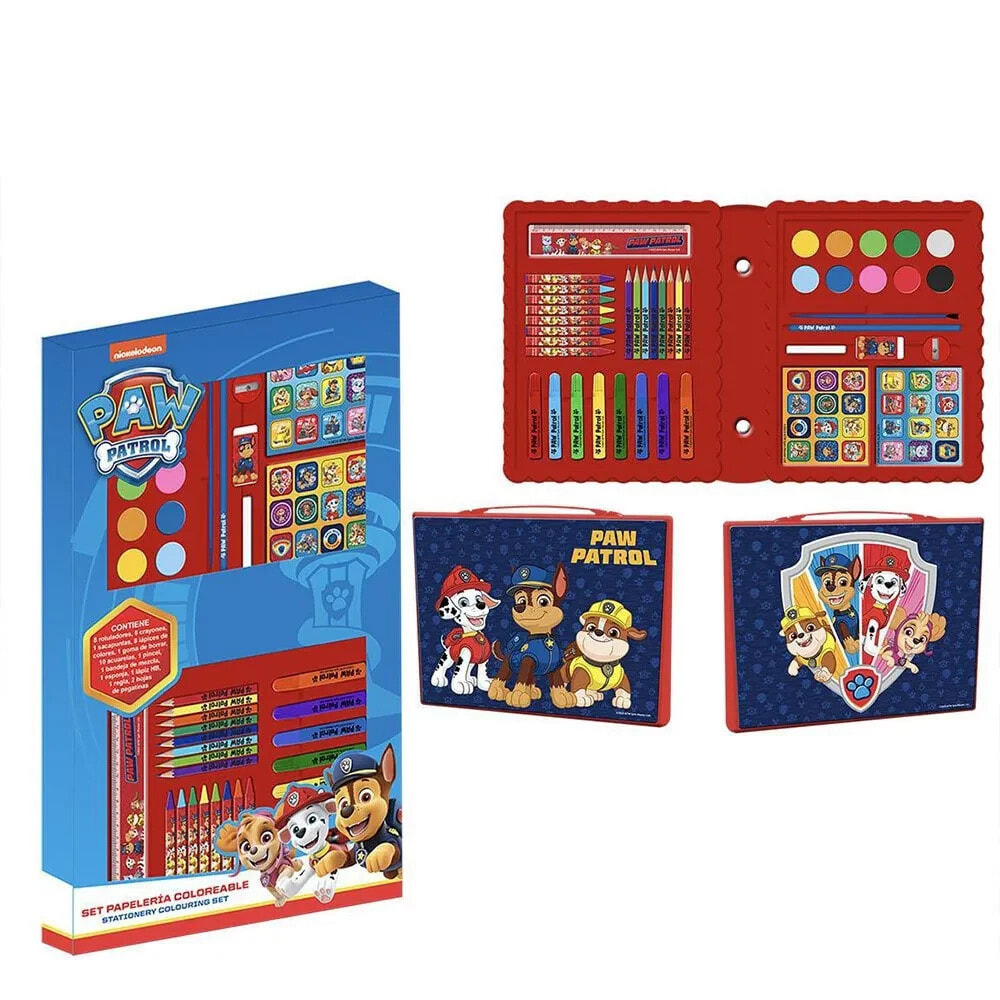 CERDA GROUP Paw Patrol Coloreable Stationery Set Box