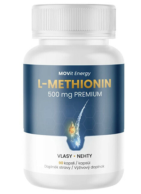 Methionine PREMIUM 500 mg 90 vegan capsules