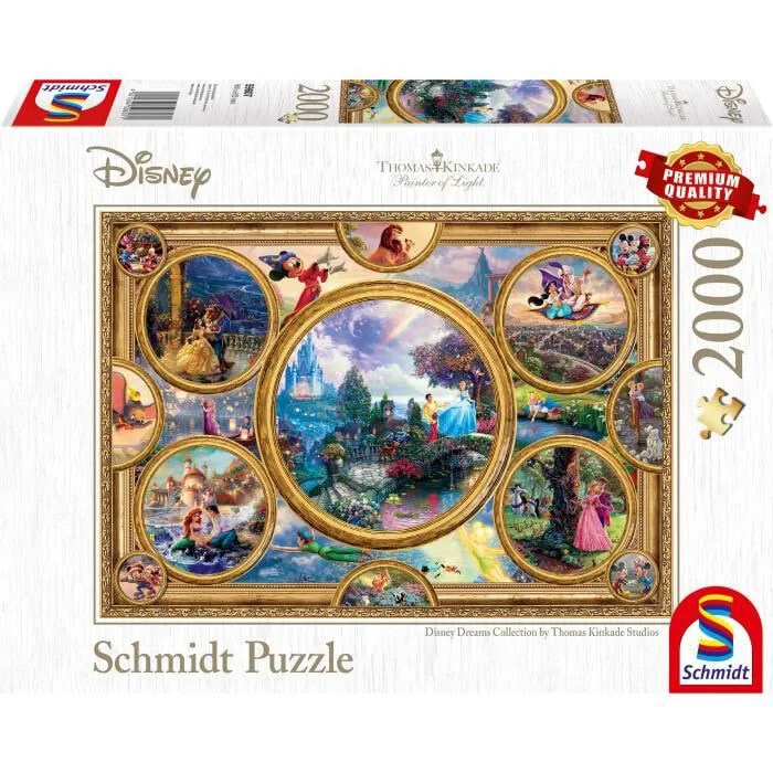 Пазл Schmidt Spiele Disney Dreams Collection 2000 элементов