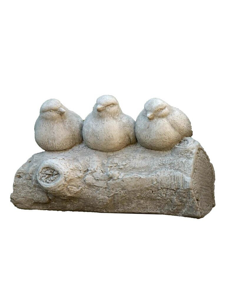 Campania International three's A Crowd Garden Statue