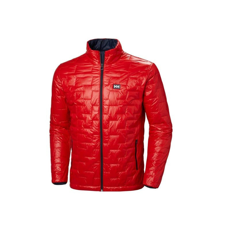 Мужская куртка красная без капюшона Helly Hansen Lifaloft Insulator Jacket M 65603-222