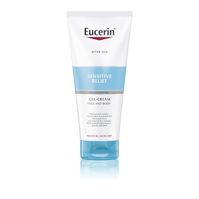 Eucerin Sensitive  After Sun Relief Gel-Cream Восстанавливающий гель-крем после загара для чувствительной кожи лица и тела 200 мл