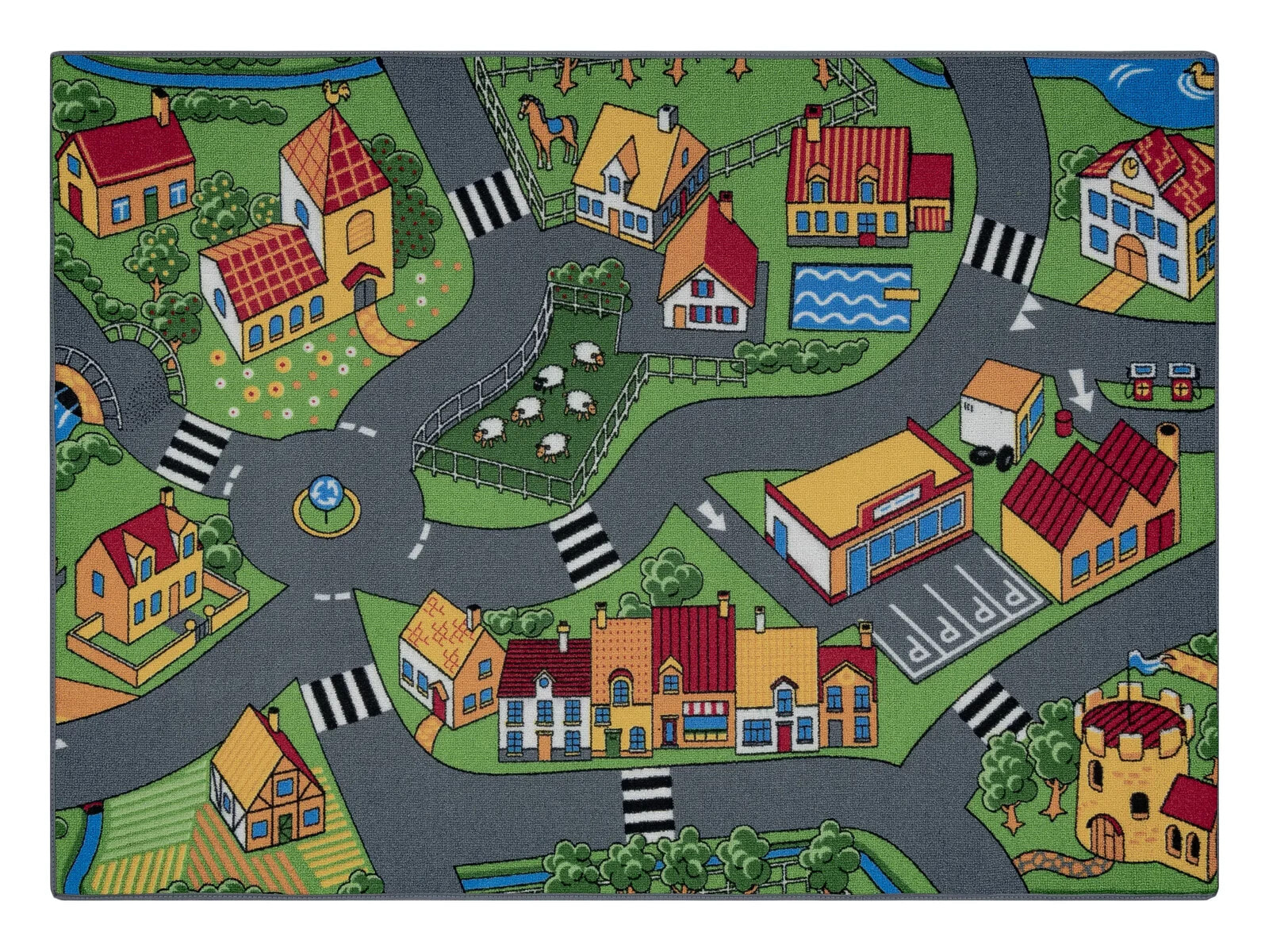 Tapis Rebel Roads Village Life 90 Pays,