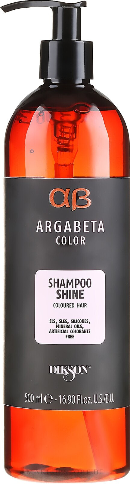 Pflegendes Shampoo für gefärbtes Haar - Dikson Argabeta Shine Shampoo