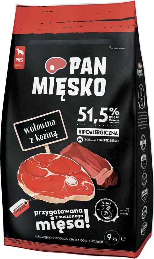 Pan Mięsko Wołowina z koziną M 20 kg