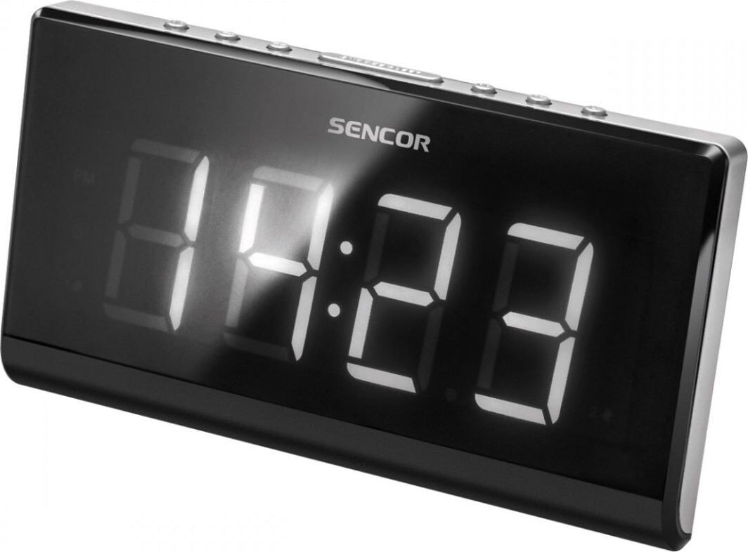 Sencor SRC 340 радиоприемник Часы Цифровой Черный