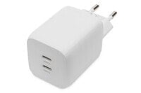 USB-C Charger, 2-port, 65W GaN