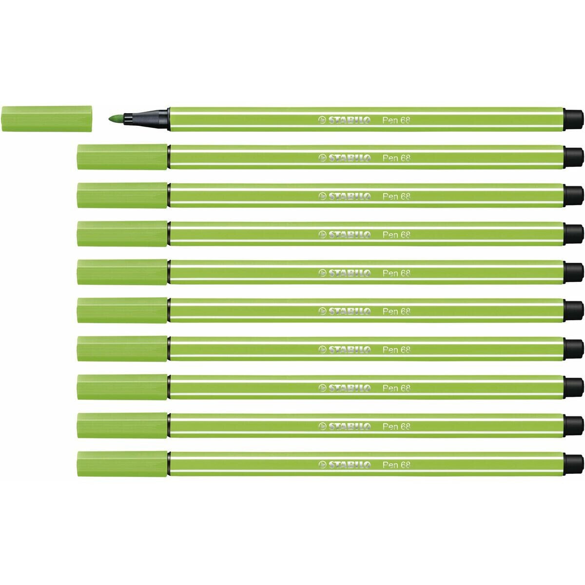 STABILO Pen 68 фломастер Зеленый 1 шт 68/33