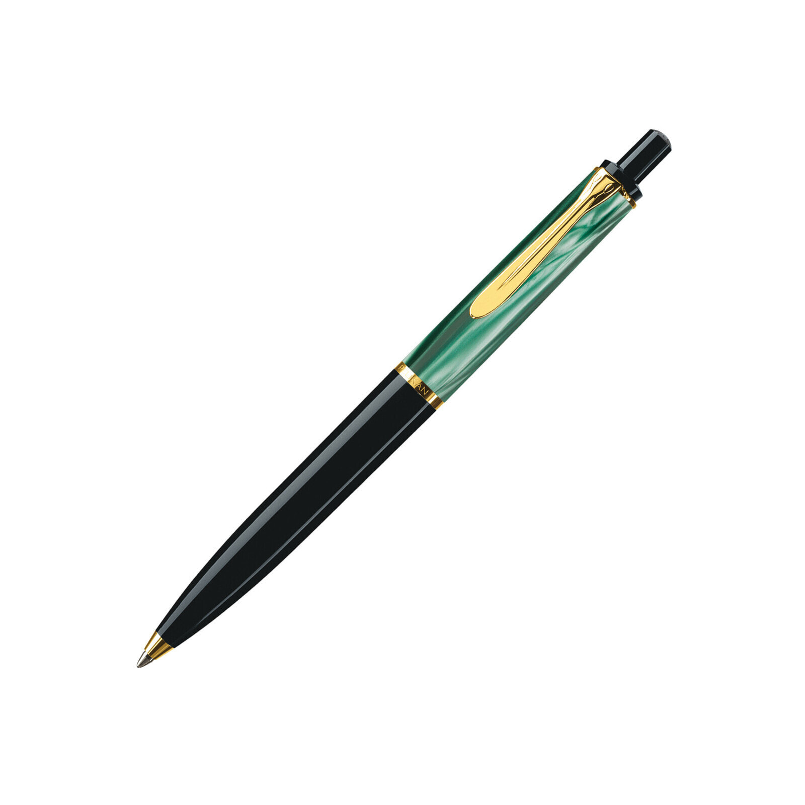Kugelschreiber K200 Gruen-Marm. Etui