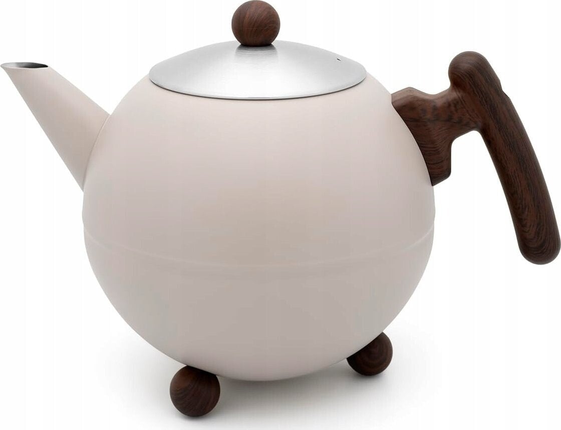 Bredemeijer Bredemeijer Teapot Bella Ronde 1,2l beige brown 101016