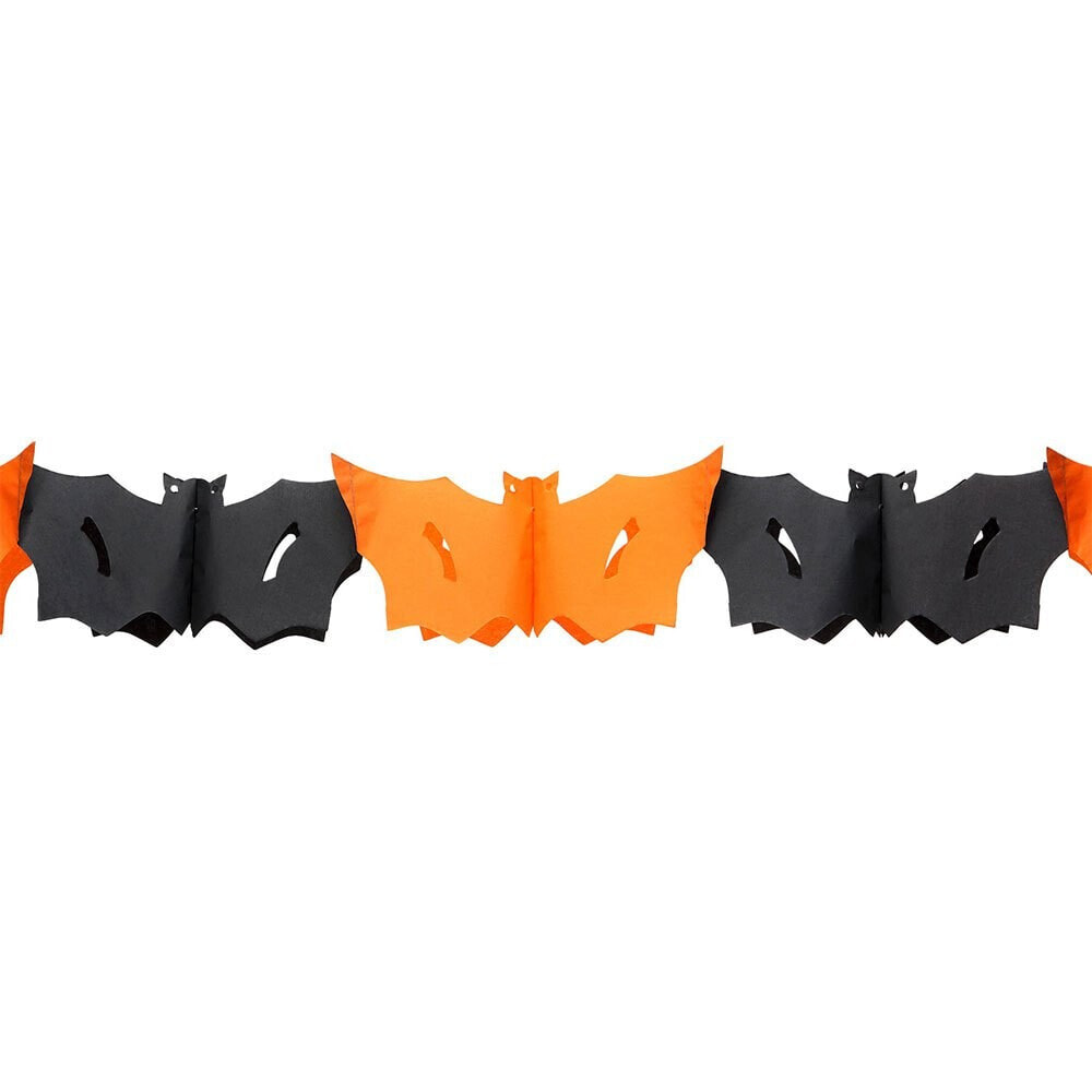 ATOSA Halloween Bat Paper 300 Cm Wreath