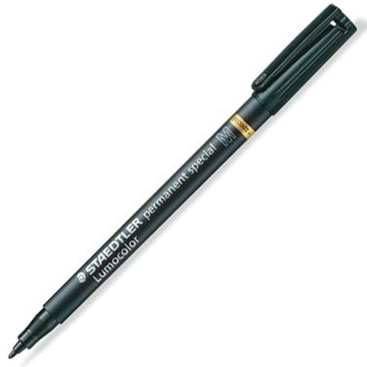 Постоянный маркер Staedtler 319 Чёрный 10 Предметы (10 штук)