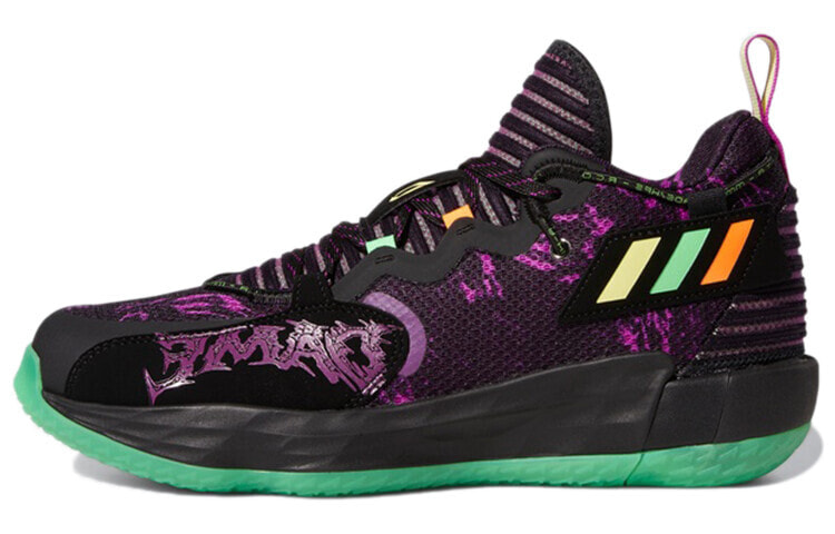 adidas Dame7 Extply GCA 防滑耐磨 低帮 复古篮球鞋 男款 紫罗兰 / Кроссовки Adidas Dame7 Extply GCA H67750