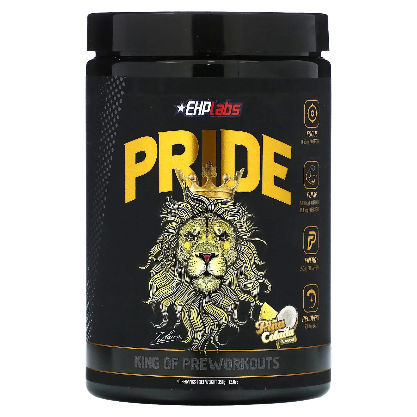 EHPlabs, Pride, King of Pre Workouts, Strawberry Snowcone , 13.2 oz (374 g)