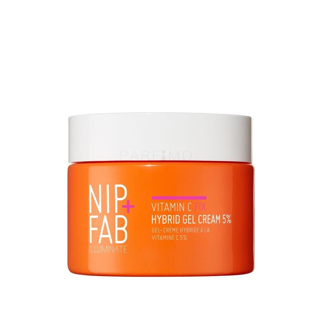 NIP+FAB Illuminate Vitamin C Fix Hybrid Gel Cream 5% 50 ml tagescreme für Frauen