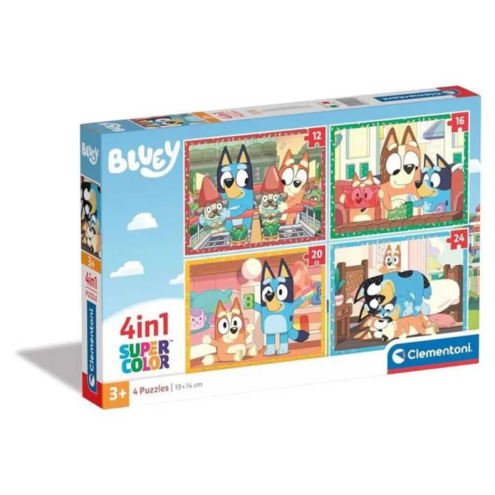 CLEMENTONI Bluey 12-16- puzzle 20-24 pieces