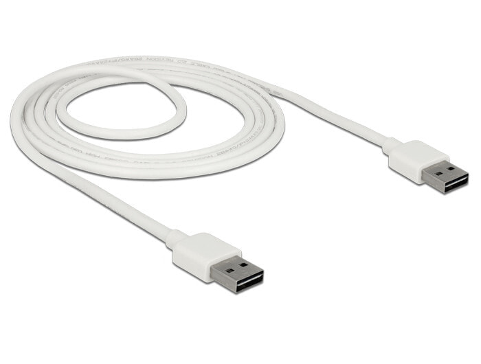 DeLOCK 85194 USB кабель 2 m 2.0 USB A Белый