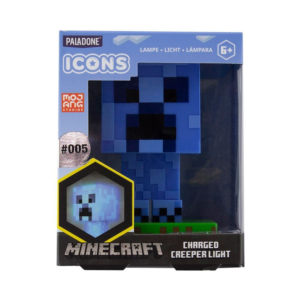 MINECRAFT Charged Creeper Icon Light