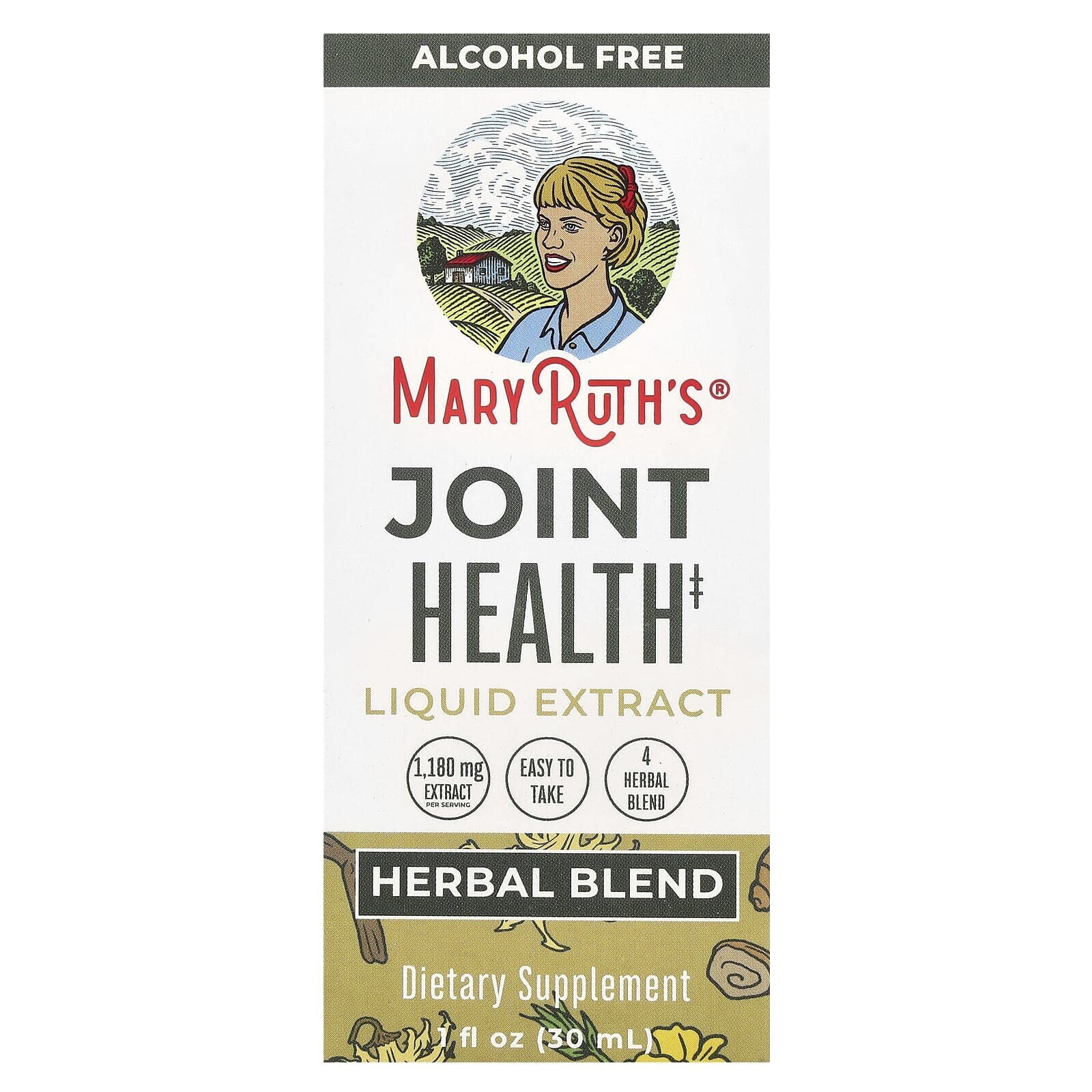 Joint Health, Liquid Extract, Alcohol Free, 1,180 mg, 1 fl oz (30 ml)