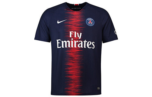 Nike Paris Saint-Germain Mens Home Jersey 巴黎圣日耳曼 球迷版 球衣 男款 深蓝色 / Футболка Nike Paris Saint-Germain Mens Home Jersey 894432-411