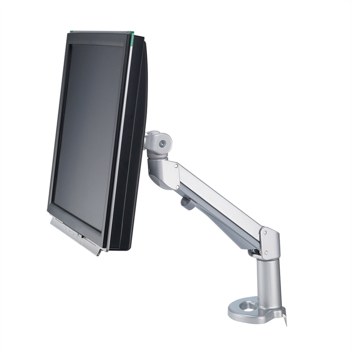 ROLINE LCD Monitor Stand Pneumatic, Desk Clamp, Pivot 1 Joint 17.03.1149