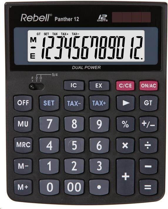 Калькулятор Kalkulator Rebell Panther 12 WB/BX