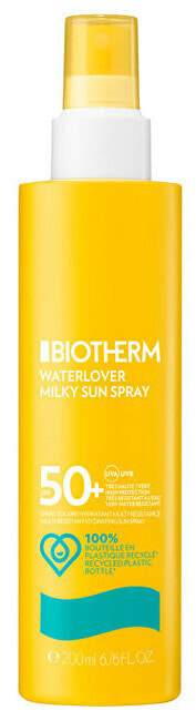 Средство для загара и защиты от солнца BIOTHERM SPF 50 Waterlover (Milky Sun Spray) 200 ml