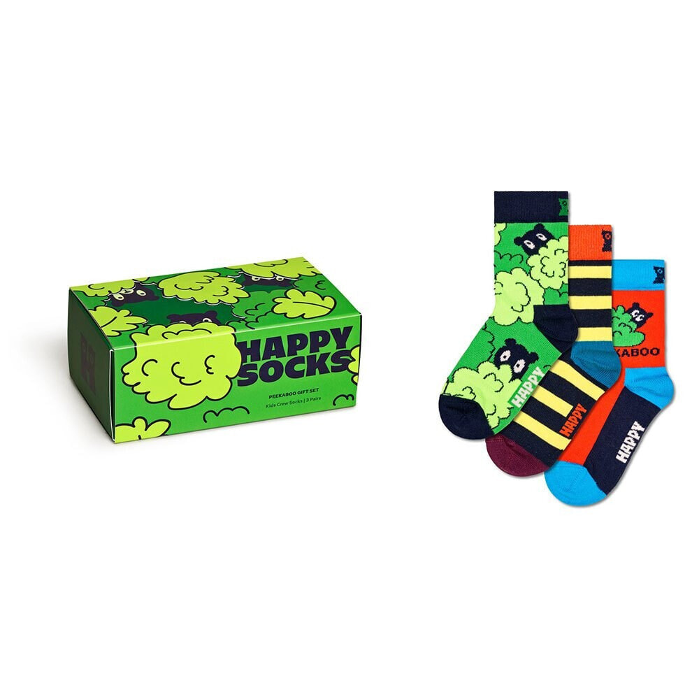 HAPPY SOCKS Peek-A-Boo Gift Set socks 3 Pairs