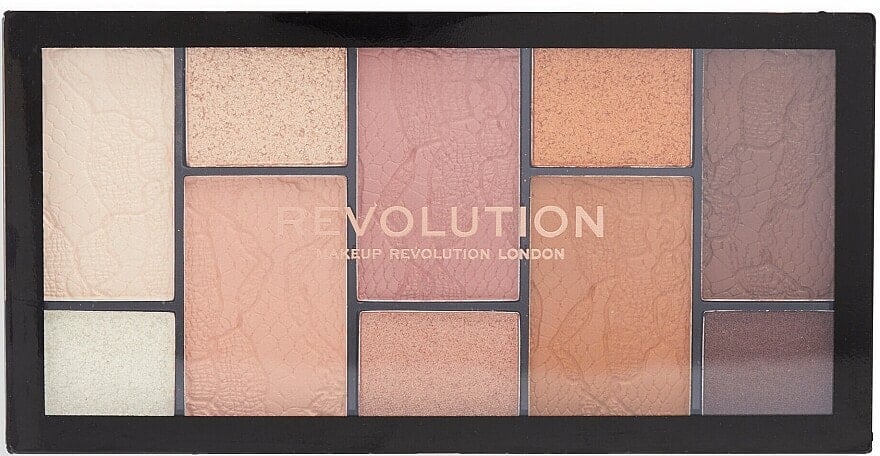 Lidschattenpalette - Makeup Revolution Reloaded Dimension Eyeshadow Palette Neutral Charm