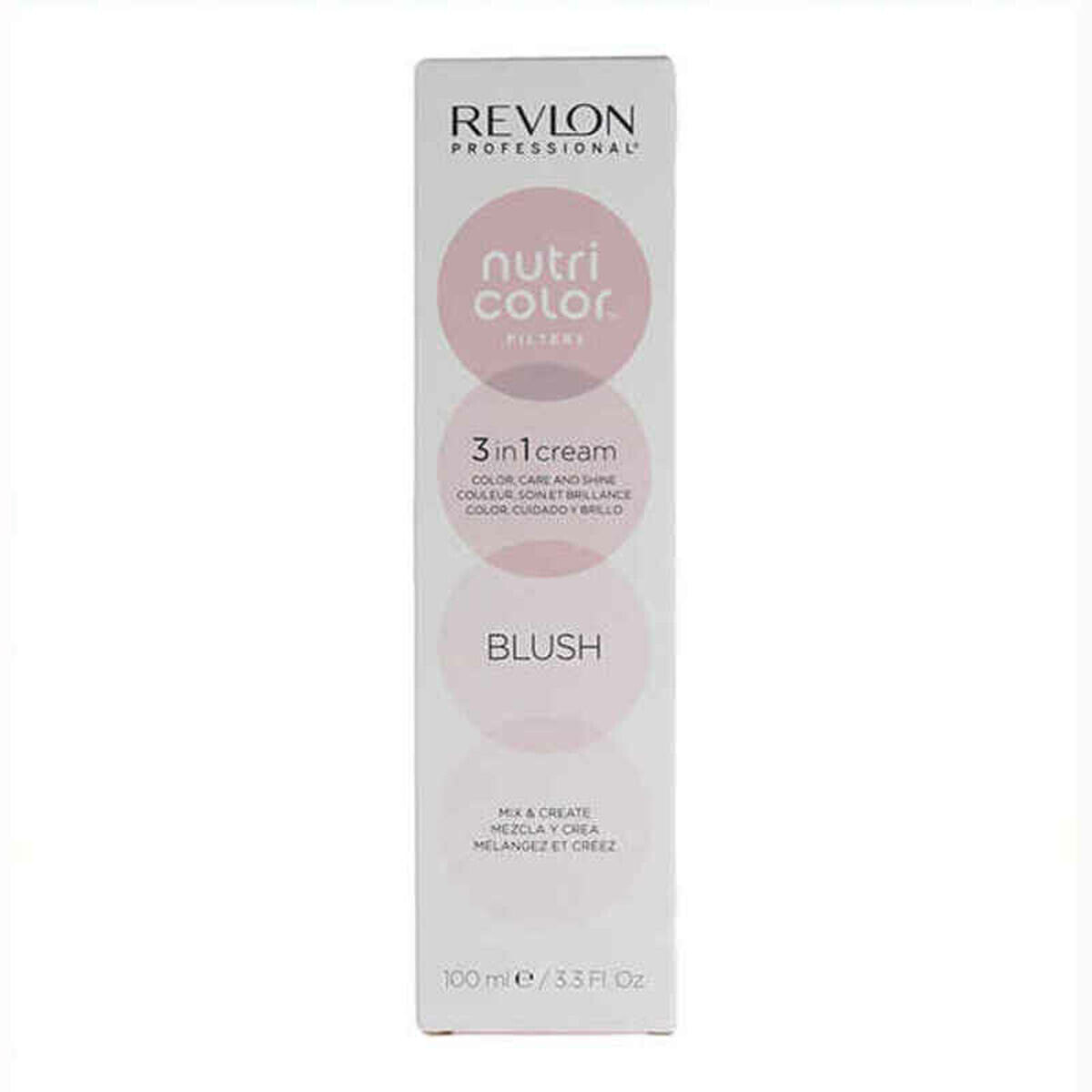 Permanent Colour Creme Revlon Nutri Color Blush 3-in-1 Mixer (100 ml)