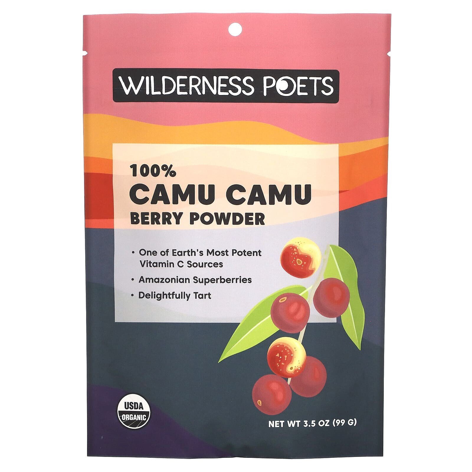 Organic Camu Camu Berry Powder, 3.5 oz (99 g)
