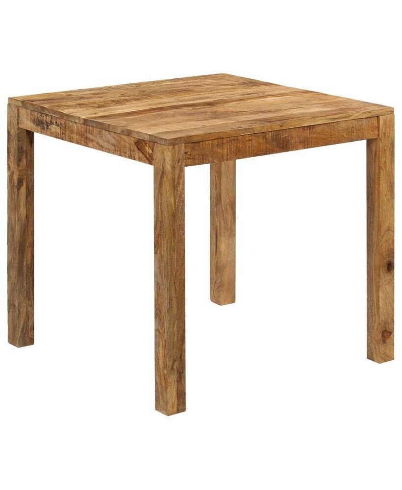 vidaXL dining Table Solid Mango Wood 32.3