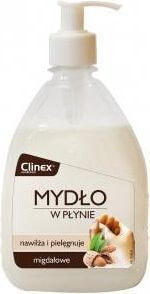 Clinex Liquid Soap Увлажняющее мыло для рук с миндальным маслом 500 мл