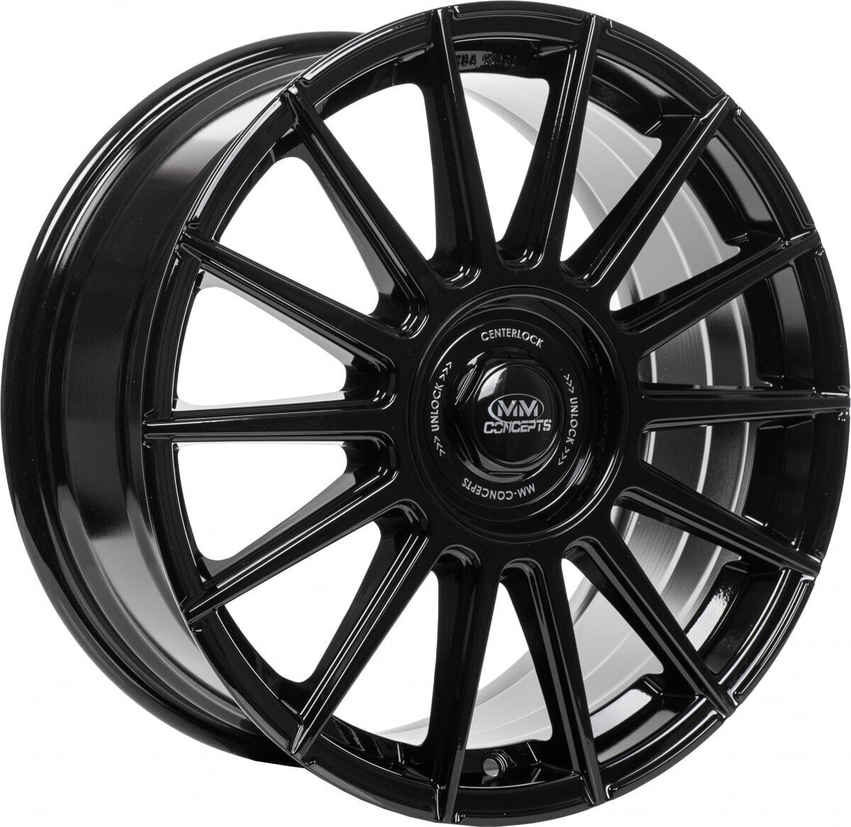 Колесный диск литой MM Wheels MM04 black 8x18 ET35 - LK5/112 ML72.6