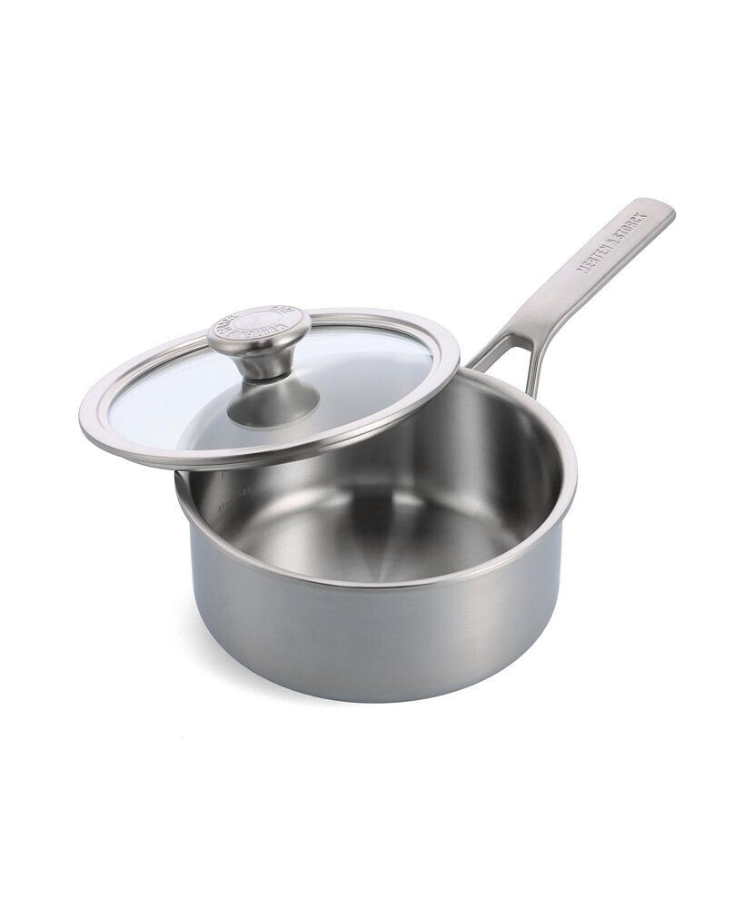 Stainless Steel 2-Quart Saucepan with Lid