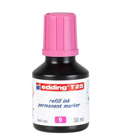 Edding T 25 заправочный картридж для маркера Розовый 30 ml 1 шт 4-T25009