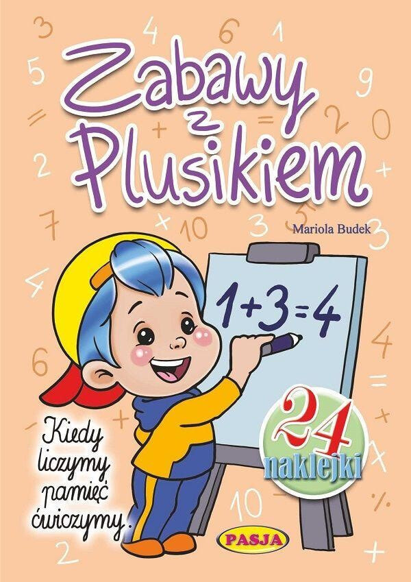 Раскраска для рисования Pasja Zabawy z Plusikiem