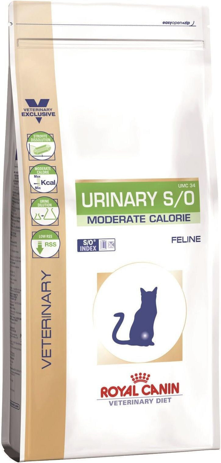 Moderate calorie hot sale cat food